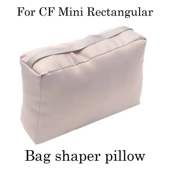 Purse Pillow Shaper for Chanel Quilted Mini Rectangle Classic Flap Base Insert - Picture 2 of 5